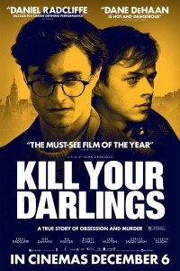 Film poster for Kill Your Darlings. 