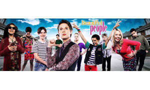 Beautiful People written by Jonathan Harvey ran on BBC2 for 2 series across 2008-9.