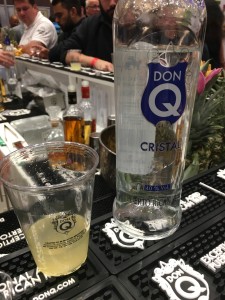 Using Don Q Cristal, this was a really lovely take on Pina Colada.