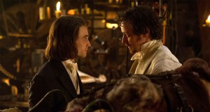 James McAvoy and Daniel Radcliffe star in this woeful reimagining of Mary Shelley's Frankenstein.